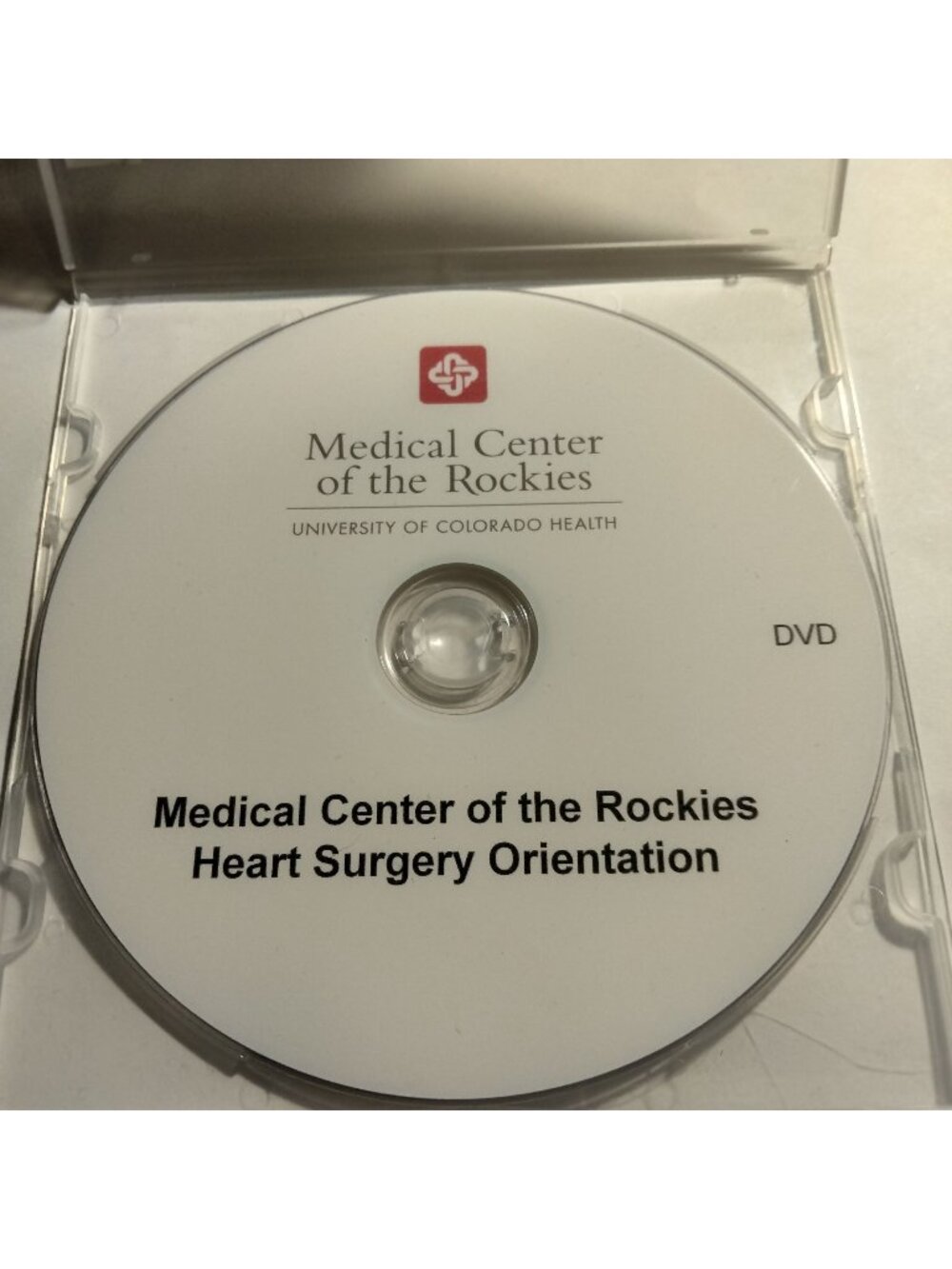 Medical Center of the Rockies Heart Surgery Orientation University Colorado DVD
